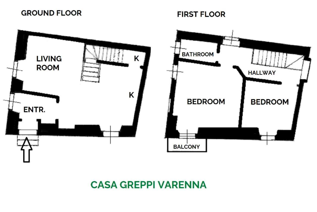 Casa Greppi Varenna Kültér fotó
